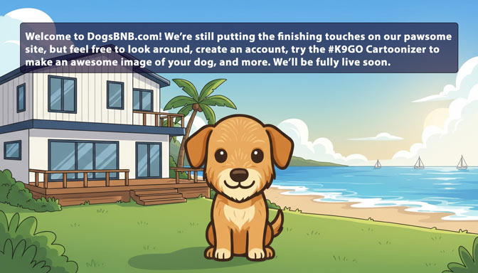 DogsBNB is launching soon